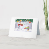 20XXおめでとうございます。ウィンターホリデーフェスティバル カード (裏面)