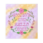 20XXさようなら、20XXこんにちは ノートパッド (正面)