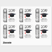 20XXのクラスに感謝 スクエアシール (シート)