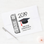 20XXのクラスに感謝 スクエアシール (封筒)