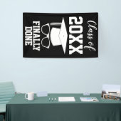 20xxの卒業クラスがついに完成 横断幕 (トレードショー)