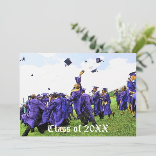 20XXの卒業クラス 招待状 (スタンド正面)