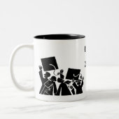 20XXの卒業グループクラス ツートーンマグカップ (左)