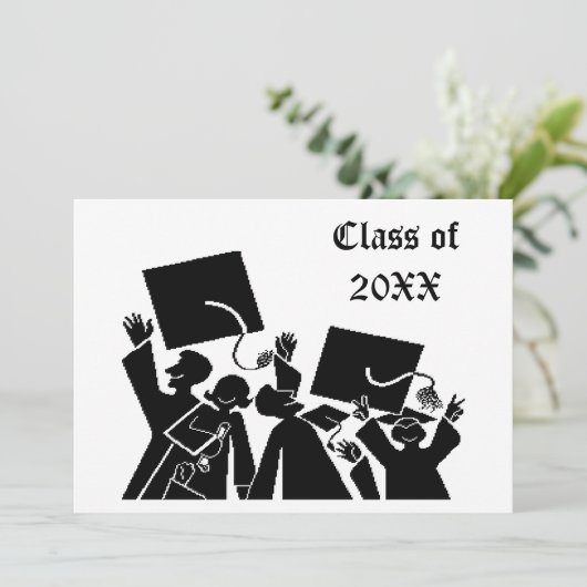 20XXの卒業グループクラス 招待状 (スタンド正面)