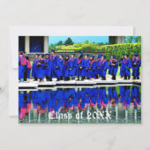 20XXの水級卒業 招待状 (正面)