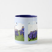 20XXアフリカ系アメリカ人写真卒業クラス マグカップ (中央)