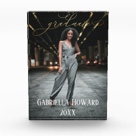 20XXエレガント写真アクリルブロックのクラス フォトブロック