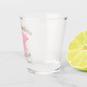 20xxカスタムピンクの卒業式キャップギフトのクラス ショットグラス (右)