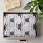 20xxカスタムブラック卒業キャップギフトのクラス 薄葉紙 (ギフト)