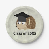 20XXクラスのハリネズミ大学院 ペーパープレート (正面)