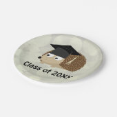 20XXクラスのハリネズミ大学院 ペーパープレート (アングル)