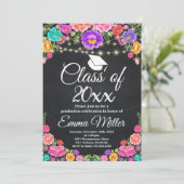 20XXクラスのメキシコのフローラシャルボード卒業 招待状 (スタンド正面)