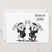 20XXクラスの卒業生の幸せ 招待状 (正面)