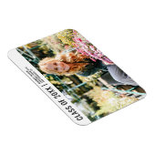 20XXクラスモダンミニマル写真卒業 マグネット (右側)