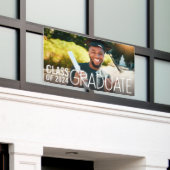 20XXクラス卒業パーティーの写真 横断幕 (ビルの外側)