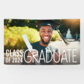 20XXクラス卒業パーティーの写真 横断幕 (横)