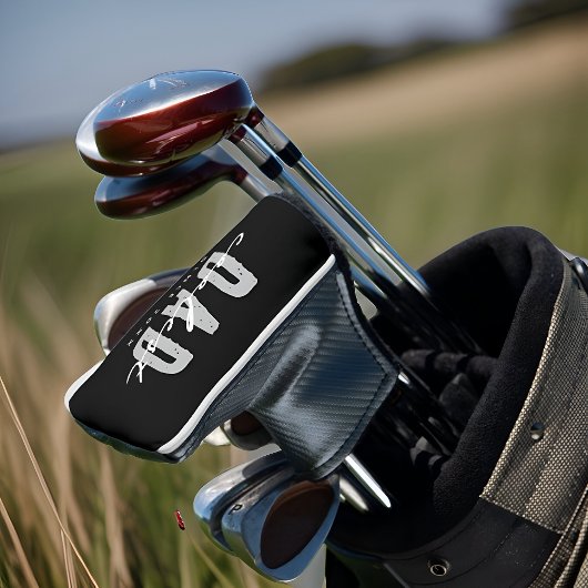 20XXクールパパ以モダン降のシンプル名門私立校風の ゴルフヘッドカバー