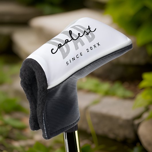 20XXクールパパ以モダン降のシンプル名門私立校風の ゴルフヘッドカバー