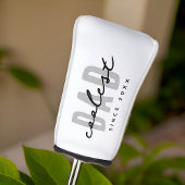 20XXクールパパ以モダン降のシンプル名門私立校風の ゴルフヘッドカバー