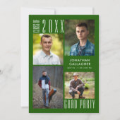 20XXグモダンリーンの卒業クラス 招待状 (正面)