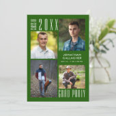 20XXグモダンリーンの卒業クラス 招待状 (スタンド正面)