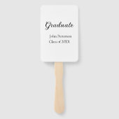 20XXシンプル年ミニマル卒業m ハンドファン (裏面)