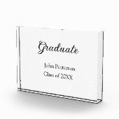 20XXシンプル年ミニマル卒業m フォトブロック (右)