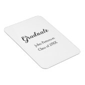 20XXシンプル年ミニマル卒業m マグネット (右側)