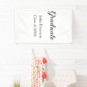 20XXシンプル年ミニマル卒業m 横断幕 (インサイチュ)