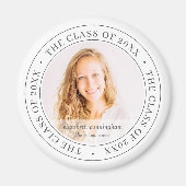 20XXシンプル科モダンカスタム写真 マグネット (正面)