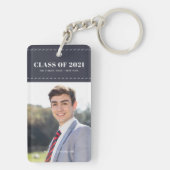 20XXステッチフォト卒業 キーホルダー (裏面)