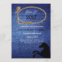 20XXデニム、ロデオスタイル卒業発表 案内状