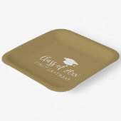 20xxトレンディースクリプトと名前のクラス – 金ゴールド ペーパープレート (傾斜あり)