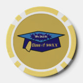 20XXブルース卒業式ハットのクラスをやった ポーカーチップ (裏面)