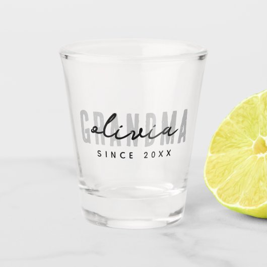 20XXモダンシンプル名門私立校風の年 ショットグラス (正面)