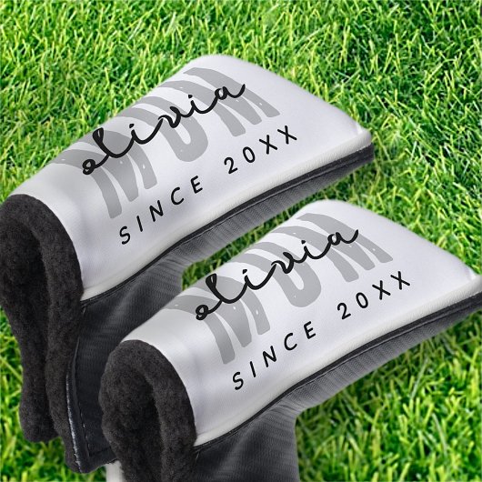 20XXモダンシンプル名門私立校風の ゴルフヘッドカバー