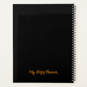 20XXライオンプランナー週替え非日付プラン プランナー手帳 (裏面)