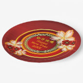 20XX中国のフローラ9クラシック"P年の追加 ペーパープレート (アングル)