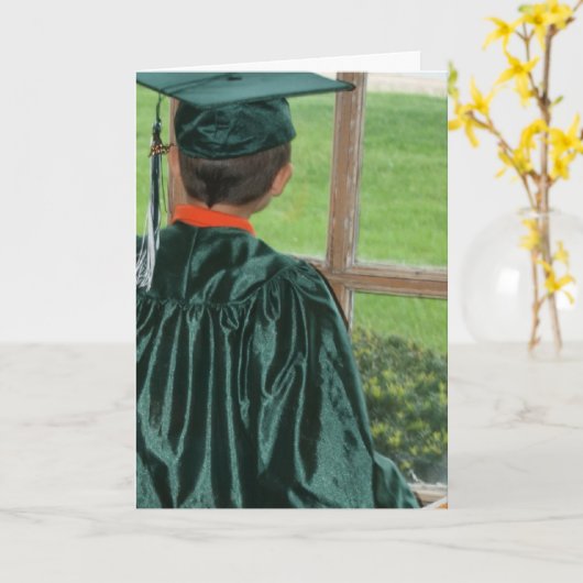 20Xx卒業カード カード (黄色い花)