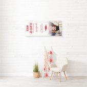 20XX卒業式ドアの写真大学院 横断幕 (インサイチュ)