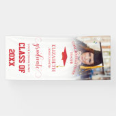 20XX卒業式ドアの写真大学院 横断幕 (横)