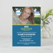 20XX大学院写真カード 招待状 (スタンド正面)