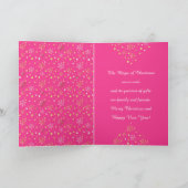 20XX年おめでとうございます&金ゴールドクリスマスキャラクター シーズンカード (内部)