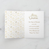 20XX年おめでとうございます&金ゴールドクリスマスキャラクター シーズンカード (内部)