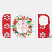 20XX年おめでとう、クリスマスキャラクター Case-Mate iPhoneケース (裏面 (横))