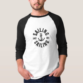 20XX年から帆走を始めたオーダーメイドTシャツ Tシャツ