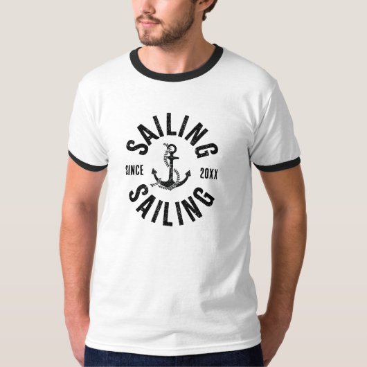 20XX年から帆走を始めてTシャツ Tシャツ (正面)