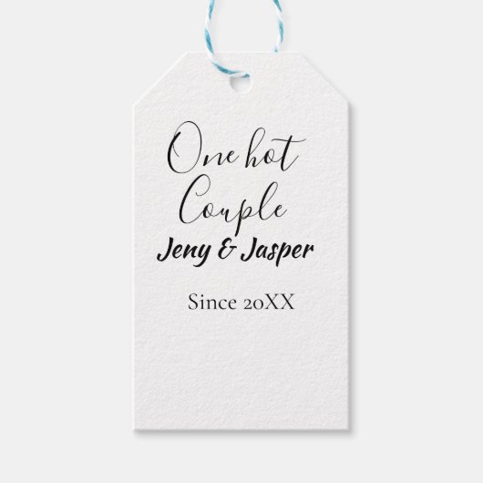 20XX年から〇〇カップル ギフトタグ (正面)