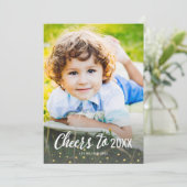 20XX年の新応援への金ゴールド紙吹雪写真 シーズンカード (スタンド正面)