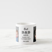 20XX年の父の日おめでとう最高のパパ エスプレッソカップ (正面)